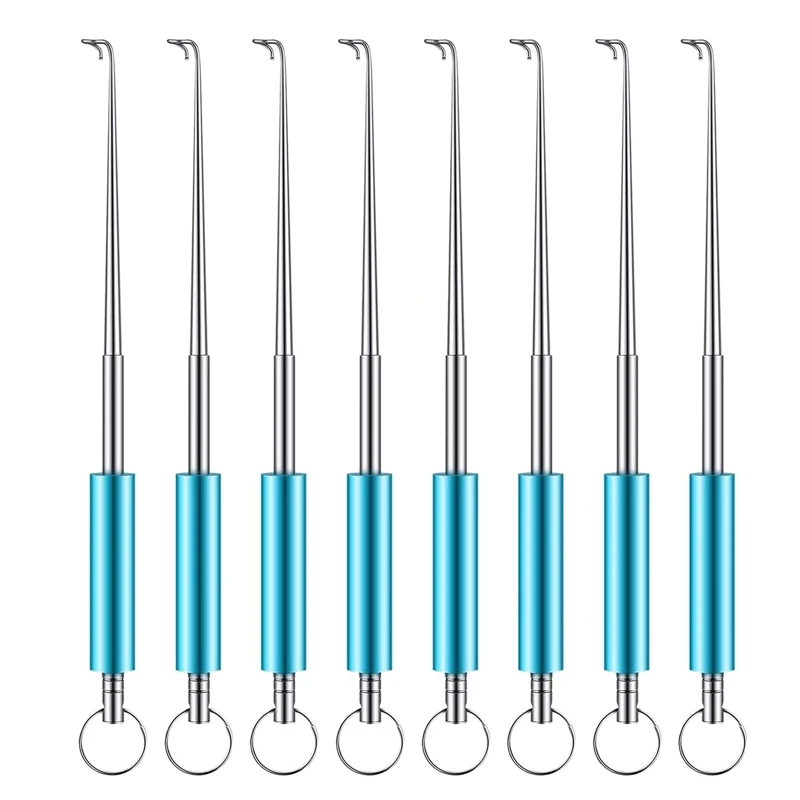8Pcs Fishing Hook Removal Tool Fish Hook Separator Fishing Accessory for Fishing Tool Kit Easy Reach Fast Decoupling
8Pcs Fishing Hook Removal Tool Fish Hook Separator Fishing Accessory for Fishing Tool Kit Easy Reach Fast Decoupling