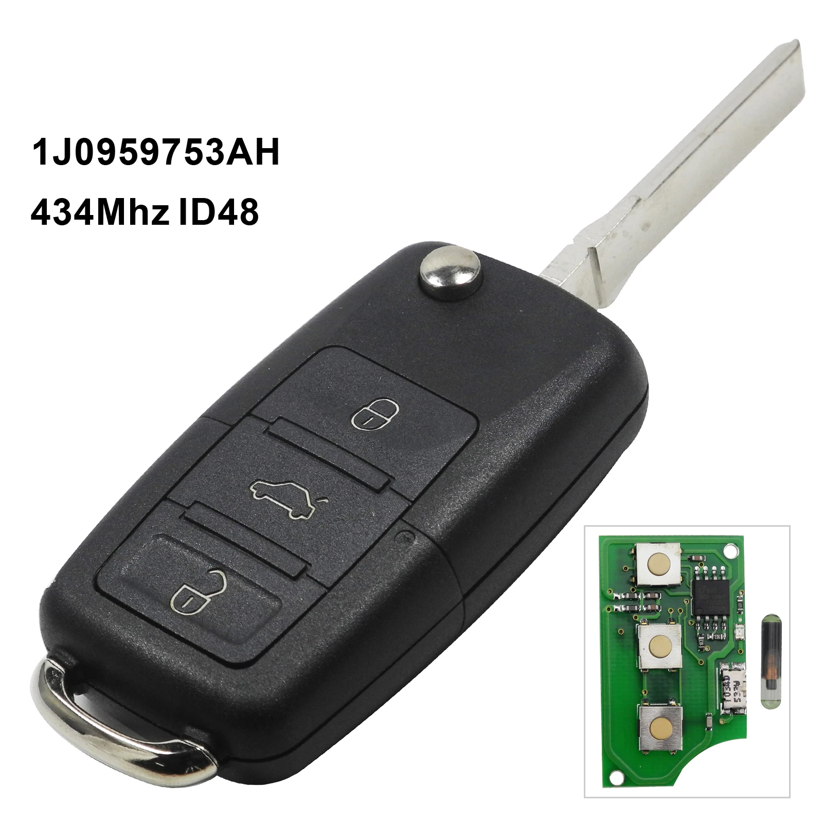 Jingyuqin 10X Автомобильный Дистанционный ключ ID48 для 1J0959753 DA/AH/G для Caddy EOS Jetta Sirocco Tiguantouran Passat Bora Polo Golf Beetle
Jingyuqin 10X Автомобильный Дистанционный ключ ID48 для 1J0959753 DA/AH/G для Caddy EOS Jetta Sirocco Tiguantouran Passat Bora Polo Golf Beetle