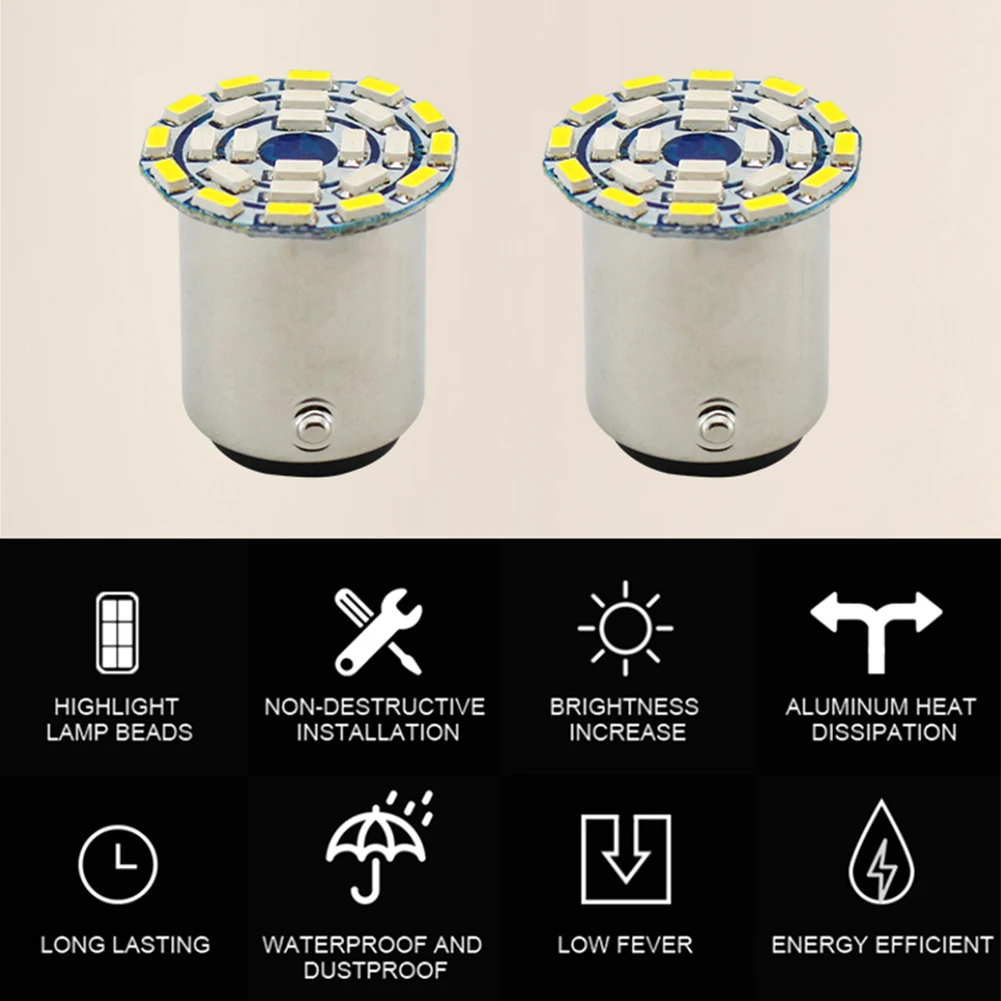 Durable Practical LED Bulb DC 12V Easy To Install Blue Green White 1157 1157 LED Bulb Easy To Use High Quality
Durable Practical LED Bulb DC 12V Easy To Install Blue Green White 1157 1157 LED Bulb Easy To Use High Quality