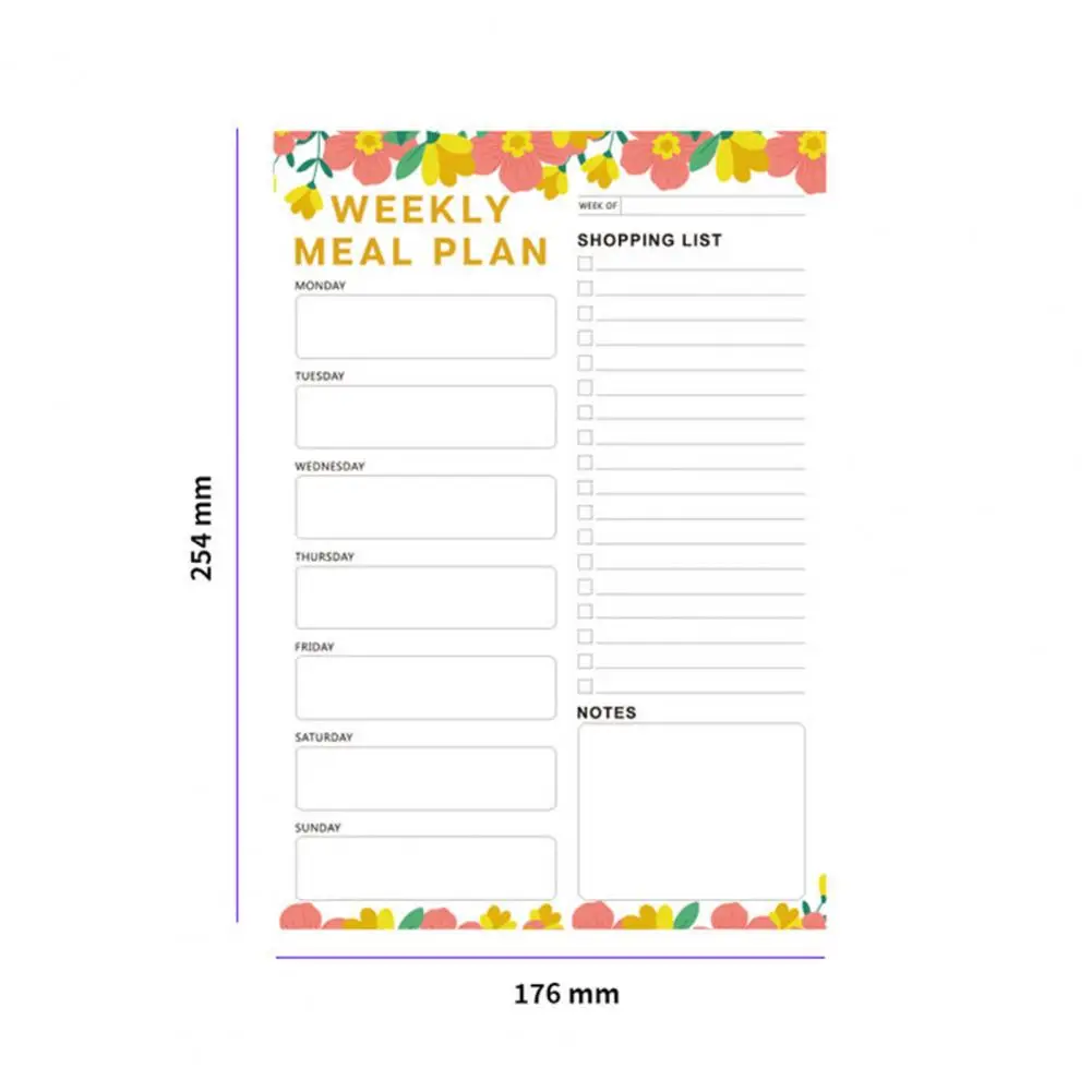 Fridge Magnet Meal Planner Floral Pattern Fridge Magnet Planner Home Kitchen Menu Recipe Table Monthly for Magnetic for Fridge
Fridge Magnet Meal Planner Floral Pattern Fridge Magnet Planner Home Kitchen Menu Recipe Table Monthly for Magnetic for Fridge