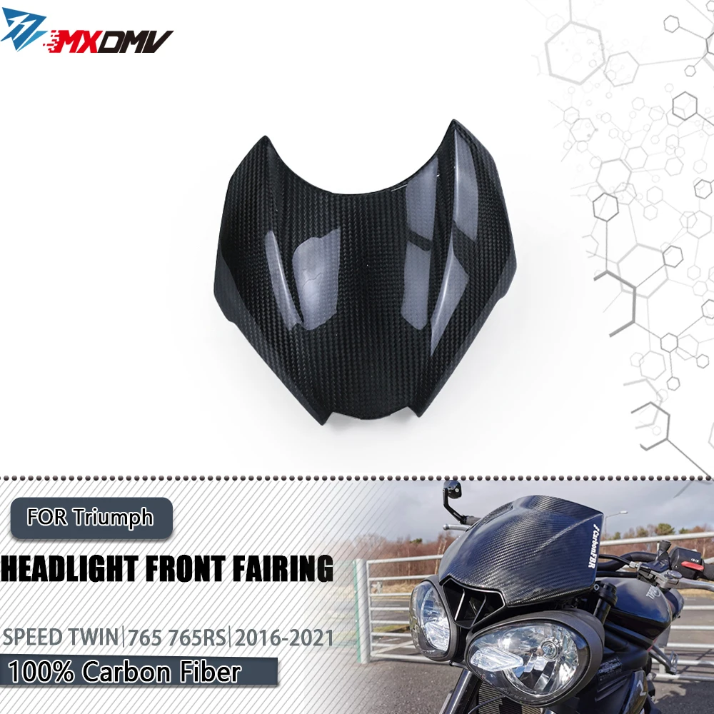 For Triumph Street Triple 765 RS 2016 - 2021 Carbon Fiber Headlight Front Fairing Windshield deflector Motorcycle Accessories
For Triumph Street Triple 765 RS 2016 - 2021 Carbon Fiber Headlight Front Fairing Windshield deflector Motorcycle Accessories