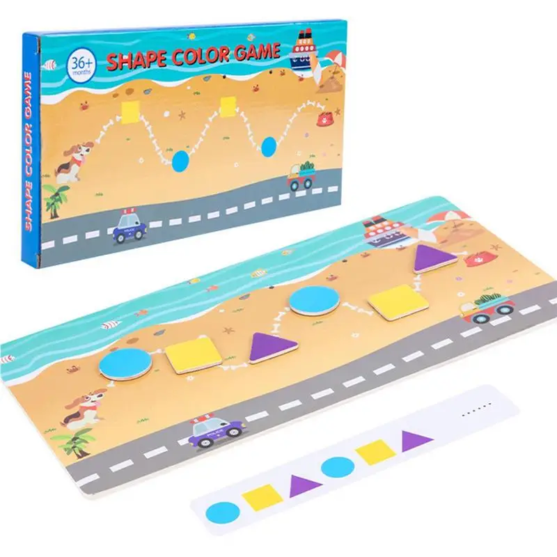 Shape Matching Game STEM Sensory Toy Shape Matching Game Geometric Sorting Educational Toy Shape Color Recognition Parent Child
Shape Matching Game STEM Sensory Toy Shape Matching Game Geometric Sorting Educational Toy Shape Color Recognition Parent Child