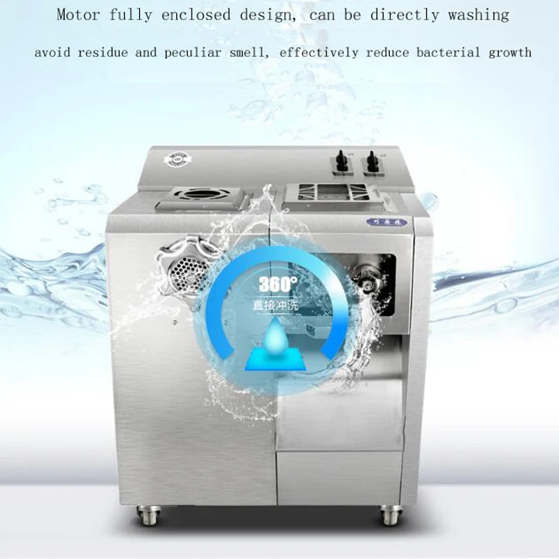 Commercial Shredded Meat Machine Stainless Steel Multi-purpose Chopper Meat Cutting Machine Enema Meat Cutter Grinder 2200W
Commercial Shredded Meat Machine Stainless Steel Multi-purpose Chopper Meat Cutting Machine Enema Meat Cutter Grinder 2200W
