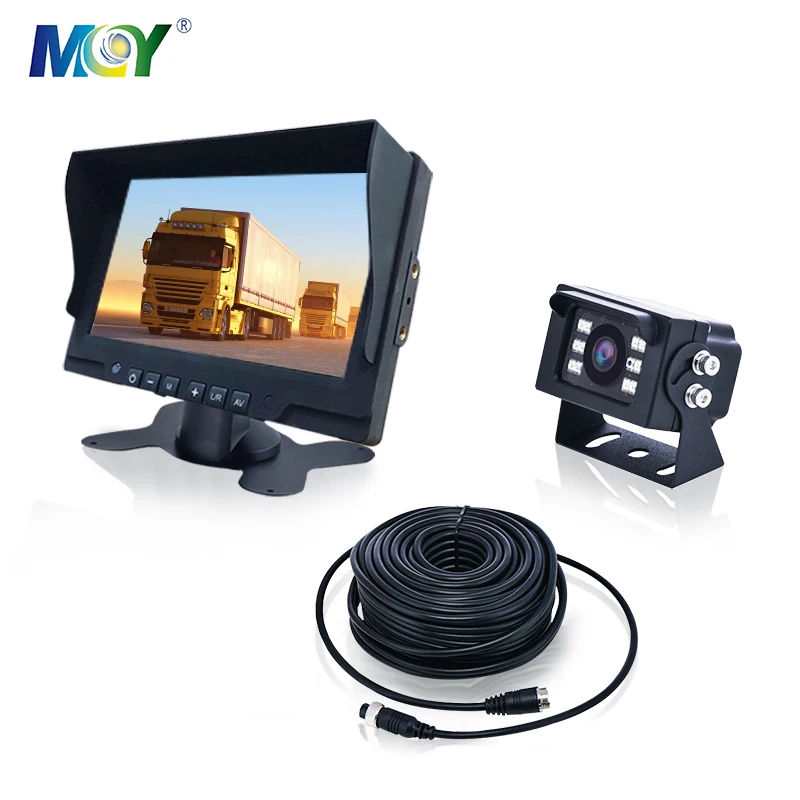 7-дюймовый автомобильный монитор, экран 1080P, 24 В постоянного тока, резервное копирование, камера заднего вида для тяжелых грузовых автомобил...
7-дюймовый автомобильный монитор, экран 1080P, 24 В постоянного тока, резервное копирование, камера заднего вида для тяжелых грузовых автомобил...