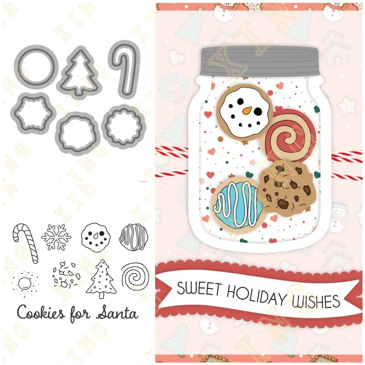 Metal Cutting Dies Silicone Stamps Scrapbooking New Make Photo Album Card Diy Paper Embossing Craft Supplies Oliday Cookies
Metal Cutting Dies Silicone Stamps Scrapbooking New Make Photo Album Card Diy Paper Embossing Craft Supplies Oliday Cookies