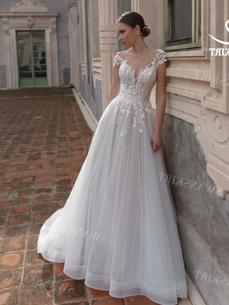 SwanSarah Sleeveless Lace Wedding Dress 2023 Sweetheart Appliques A-Line Vestido De Novia Princess N365 Plus Size Bride Gown
SwanSarah Sleeveless Lace Wedding Dress 2023 Sweetheart Appliques A-Line Vestido De Novia Princess N365 Plus Size Bride Gown