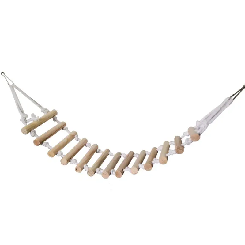 Деревянная лестница, мост, хомяк, веревка для скалолазания, легкая установка
Деревянная лестница, мост, хомяк, веревка для скалолазания, легкая установка