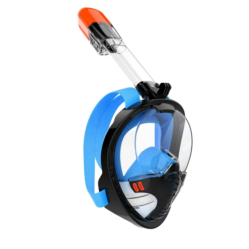Full Face Snorkel Mask Adult Snorkeling Mask With Detachable Camera Mount Swimming Training Diving
Full Face Snorkel Mask Adult Snorkeling Mask With Detachable Camera Mount Swimming Training Diving