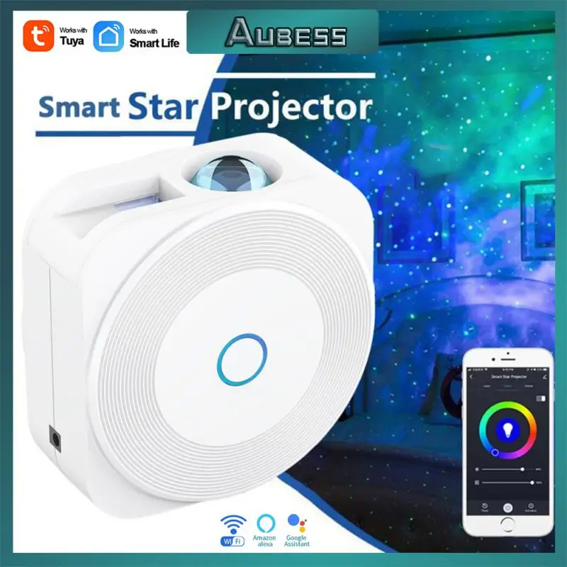 Tuya Smart Star Galaxy WiFi Bluetooth Projector Voice Control Timing Setting Work With Alexa And Google Home Smart Life APP
Tuya Smart Star Galaxy WiFi Bluetooth Projector Voice Control Timing Setting Work With Alexa And Google Home Smart Life APP