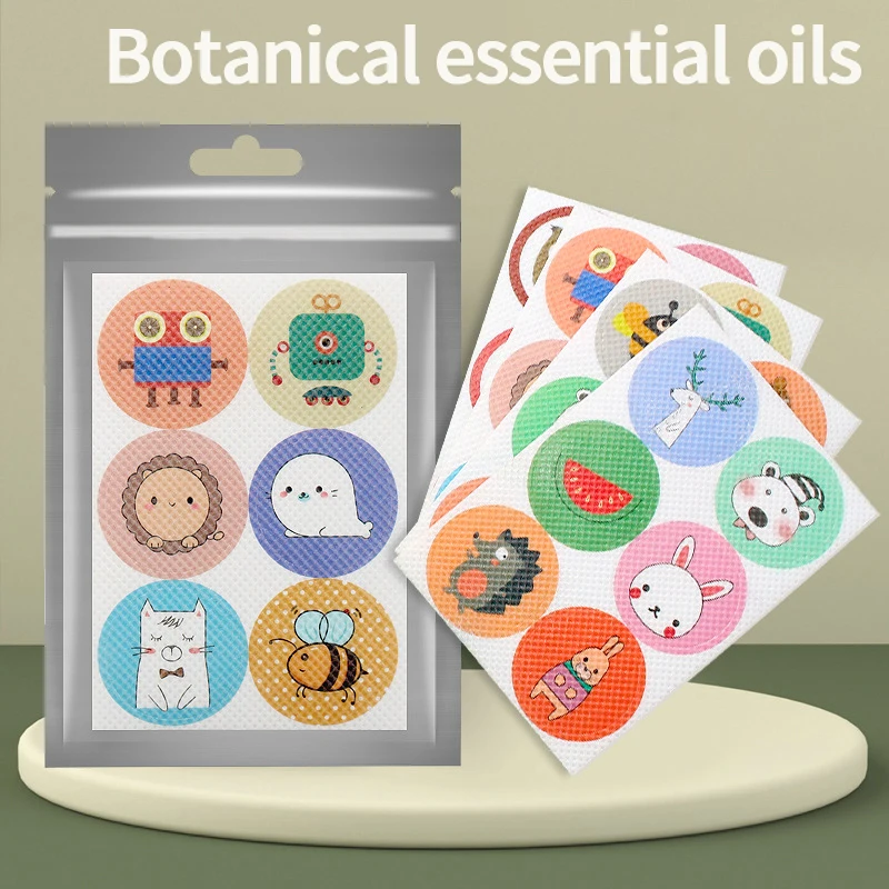 36/60pcs Baby Cartoon Repellent Stickers Summer Anti-Mosquito Bites Patch Pure Botanical Essential Oil Stickers for Outdoor
36/60pcs Baby Cartoon Repellent Stickers Summer Anti-Mosquito Bites Patch Pure Botanical Essential Oil Stickers for Outdoor