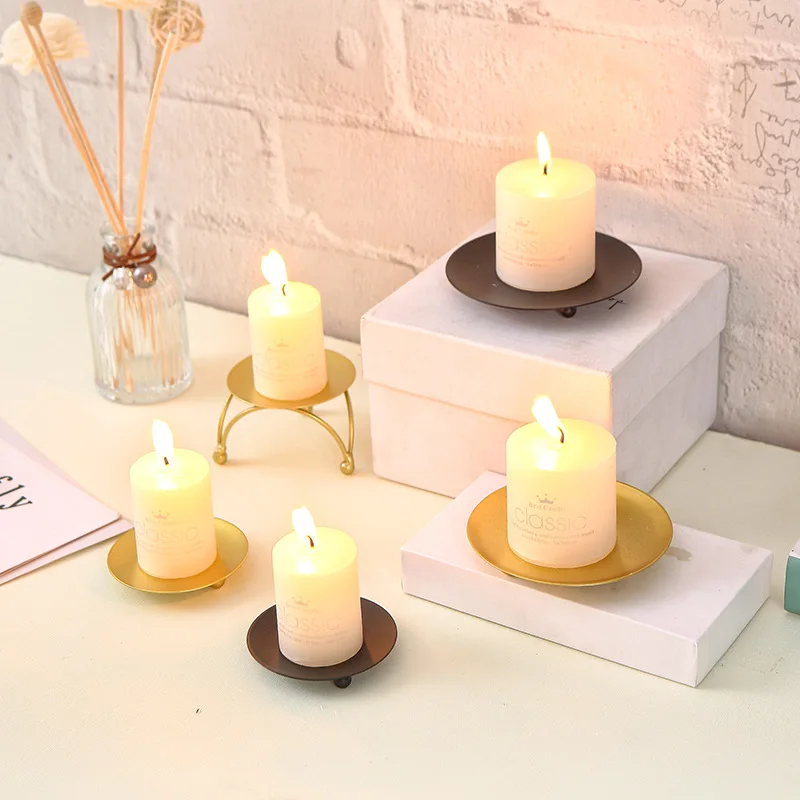 1 PCS Iron Black Golden Candle Holders Pillar Metal Plate for Wedding Party Festival Candlestick Holder Art Gift Home Decoration
1 PCS Iron Black Golden Candle Holders Pillar Metal Plate for Wedding Party Festival Candlestick Holder Art Gift Home Decoration