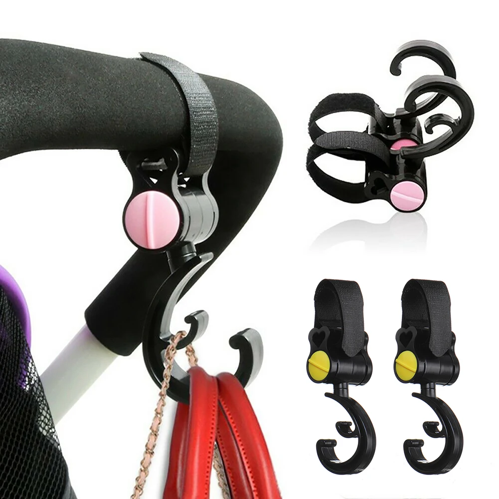 2Pcs Baby Stroller Hooks Pram Rotate 360 Degree Cart Hanger Mutiple Bag Hanger Baby Kids Activity Gear Stroller Accessories
2Pcs Baby Stroller Hooks Pram Rotate 360 Degree Cart Hanger Mutiple Bag Hanger Baby Kids Activity Gear Stroller Accessories
