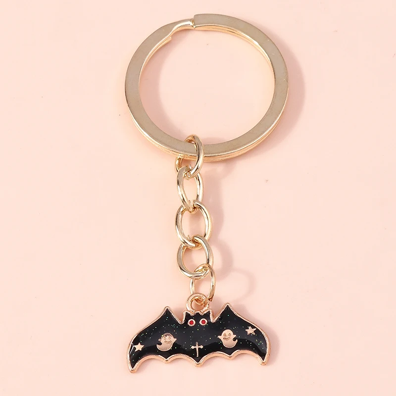 Cute Enamel Halloween Bat Keychains for Car Key Souvenir Gifts for Women Men Handbag Pendants Keyrings DIY Jewelry Accessories
Cute Enamel Halloween Bat Keychains for Car Key Souvenir Gifts for Women Men Handbag Pendants Keyrings DIY Jewelry Accessories