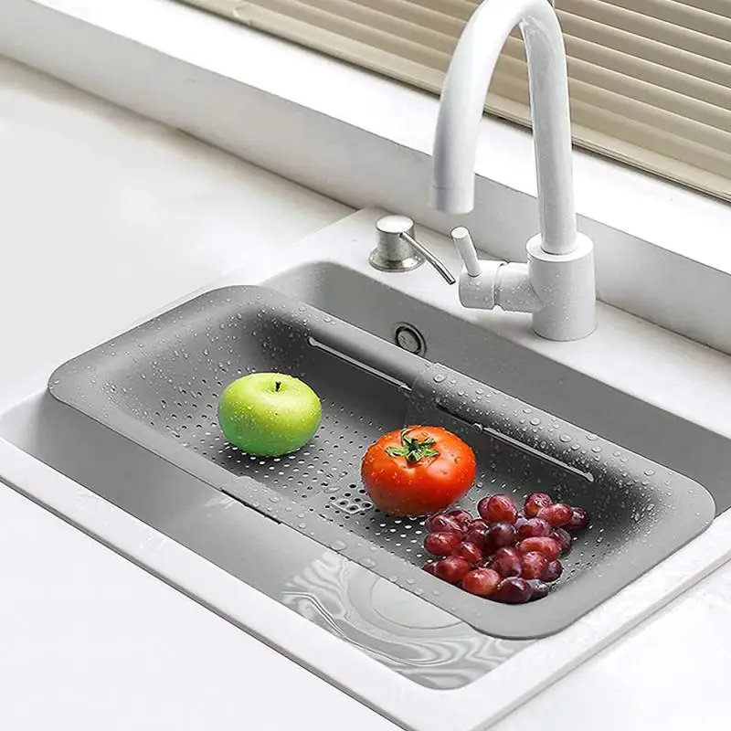 Collapsible Colander Drain Filter Basket Kitchen Expandable Sink Retractable Fruit And Vegetable Cleaning Dish Rack Kitchen Tool
Collapsible Colander Drain Filter Basket Kitchen Expandable Sink Retractable Fruit And Vegetable Cleaning Dish Rack Kitchen Tool