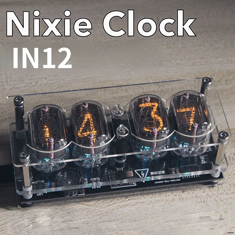 Nixie часы IN12 светящиеся трубки светящиеся ретро ностальгические электронные часы будильник Настольный подарок креативное украшение киберпанк подарок
Nixie часы IN12 светящиеся трубки светящиеся ретро ностальгические электронные часы будильник Настольный подарок креативное украшение киберпанк подарок