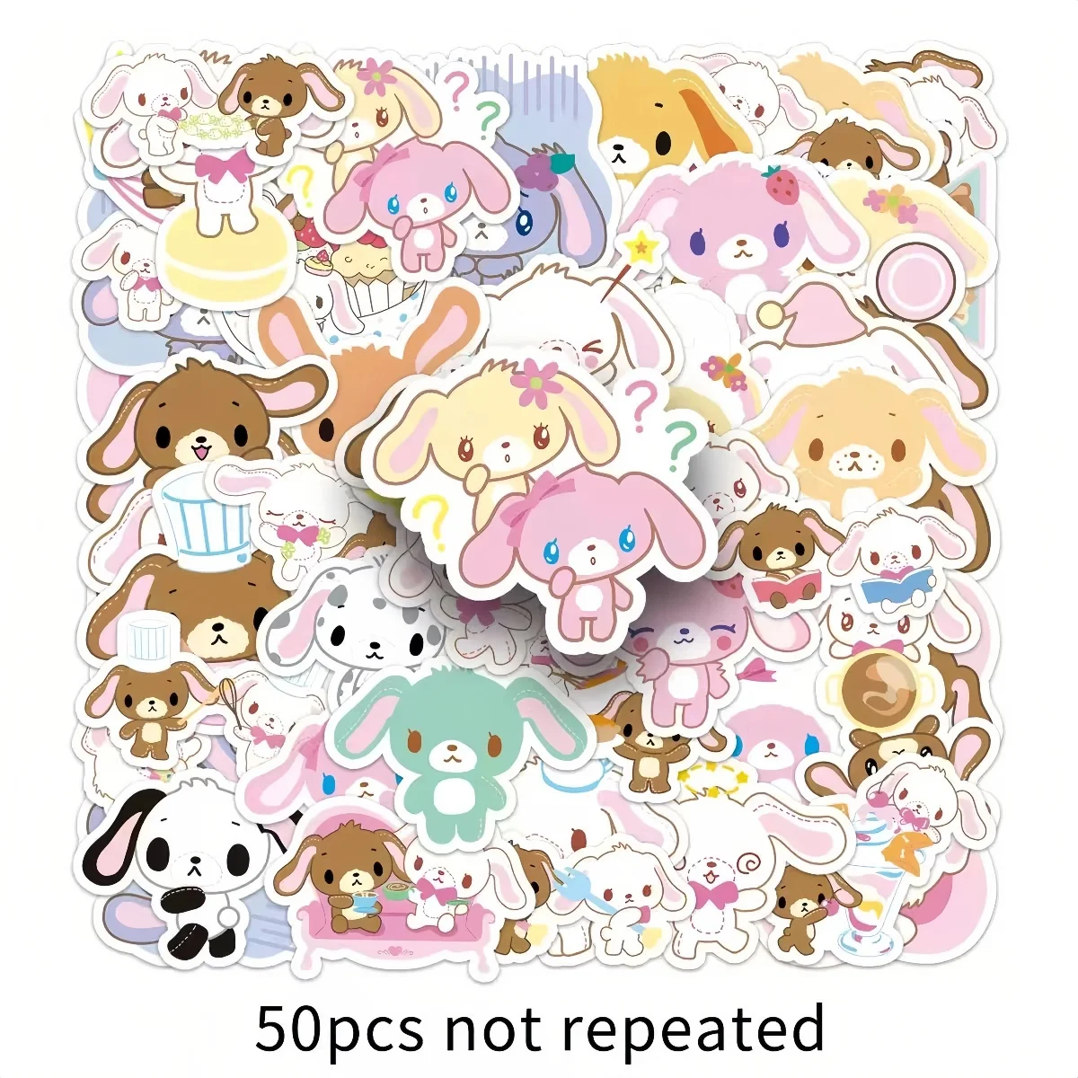 50 шт. Граффити-наклеек Sanrio с зайчиками
50 шт. Граффити-наклеек Sanrio с зайчиками
