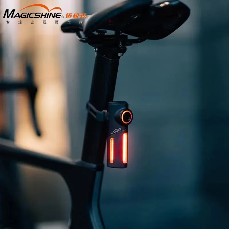 

Magicshine Bicycle Tail Light Can 1080P HD Camera Car Recorder IPX6 Waterproof Tail Light Bike Warning Tail Light SEEMEE DV