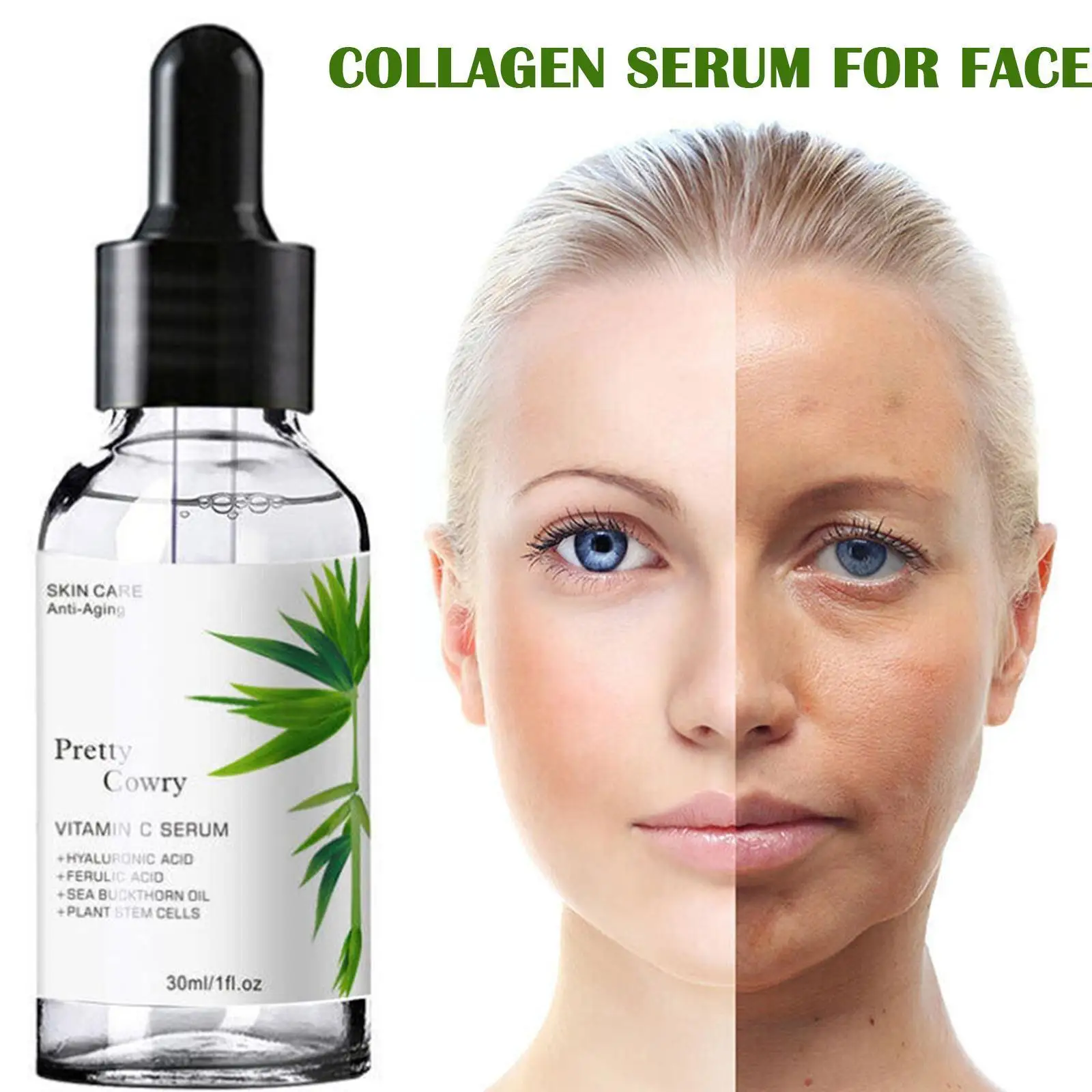 30ml Pretty Cowry Natural Face Serum Hyaluronic Acid Vitamin Face Skin Serum C Anti Care D9D6
30ml Pretty Cowry Natural Face Serum Hyaluronic Acid Vitamin Face Skin Serum C Anti Care D9D6