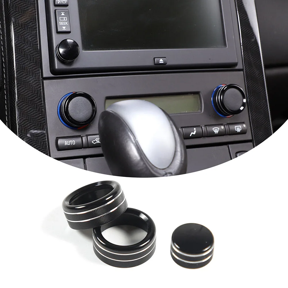 3pcs Car Air Conditioner Volume Knob Trim Ring Switch Button Knob Cover For Corvette C6 2007-2013 Interior Decoration Accessory
3pcs Car Air Conditioner Volume Knob Trim Ring Switch Button Knob Cover For Corvette C6 2007-2013 Interior Decoration Accessory