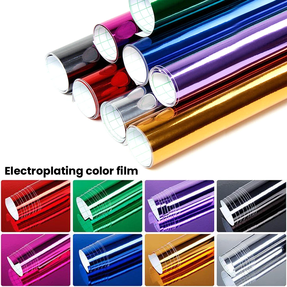 152*30cm Newest High Stretchable Mirror Silver Chrome Mirror flexible Vinyl Wrap Sheet Roll Film Car Sticker Decal Sheet
152*30cm Newest High Stretchable Mirror Silver Chrome Mirror flexible Vinyl Wrap Sheet Roll Film Car Sticker Decal Sheet