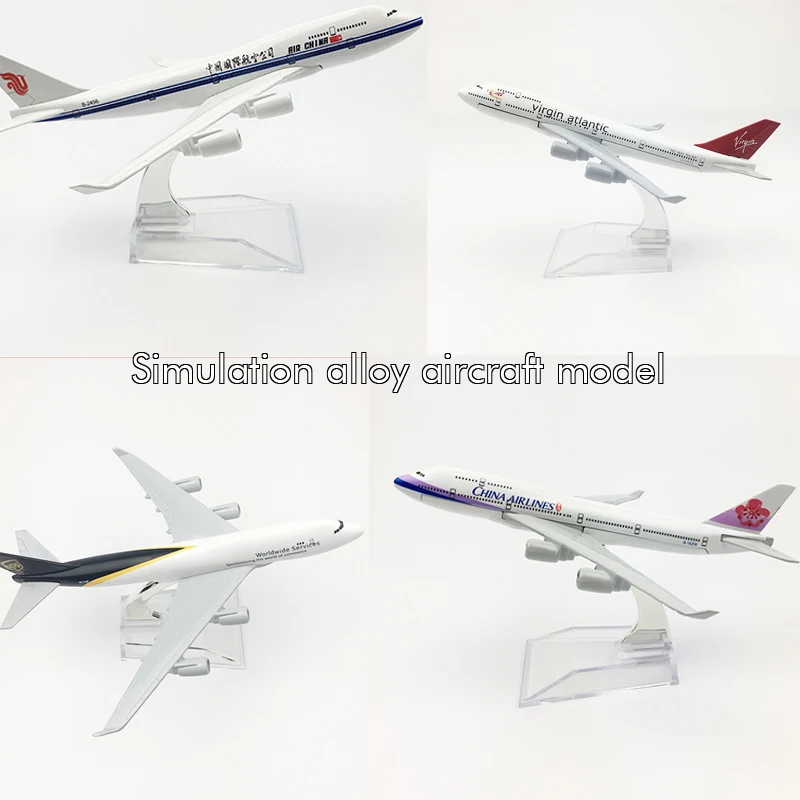 16CM Scale 1:400Metal Aviation Replica Airlines Plane Boeing Airbus Aircraft Model Diecast Airplane Miniature Kids Toys for Boys 
16CM Scale 1:400Metal Aviation Replica Airlines Plane Boeing Airbus Aircraft Model Diecast Airplane Miniature Kids Toys for Boys