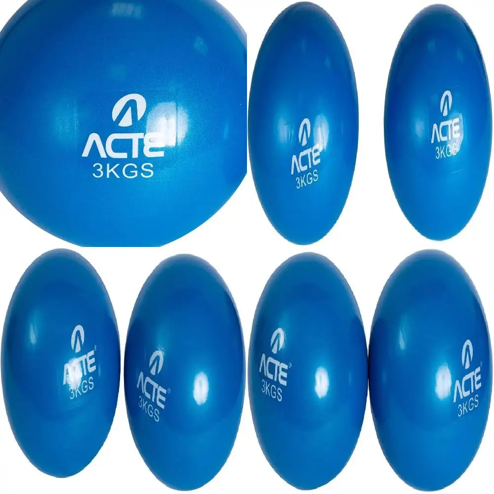 Deluxe 3Kg Unisex Blue Weighted Balance Ball for Adults: Tone & Balance in Style!
Deluxe 3Kg Unisex Blue Weighted Balance Ball for Adults: Tone & Balance in Style!