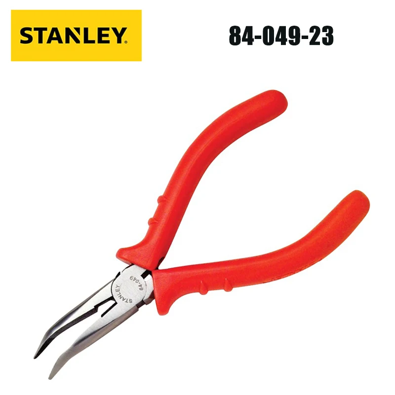 Stanley 84-049-23 Mini Precision Elbow Sharp Nose Clamp High Carbon Steel Hand Stripping Wire Bending Pliers 5 inches
Stanley 84-049-23 Mini Precision Elbow Sharp Nose Clamp High Carbon Steel Hand Stripping Wire Bending Pliers 5 inches