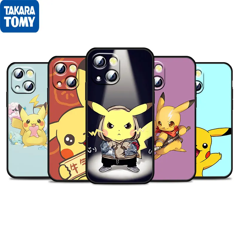 Pikachu Cute Anime Baby For Apple iPhone 13 12 11 Pro Max Mini XS Max X XR 6 7 8 Plus 5S SE2020 Soft TPU Black Phone Case Fundas
Pikachu Cute Anime Baby For Apple iPhone 13 12 11 Pro Max Mini XS Max X XR 6 7 8 Plus 5S SE2020 Soft TPU Black Phone Case Fundas