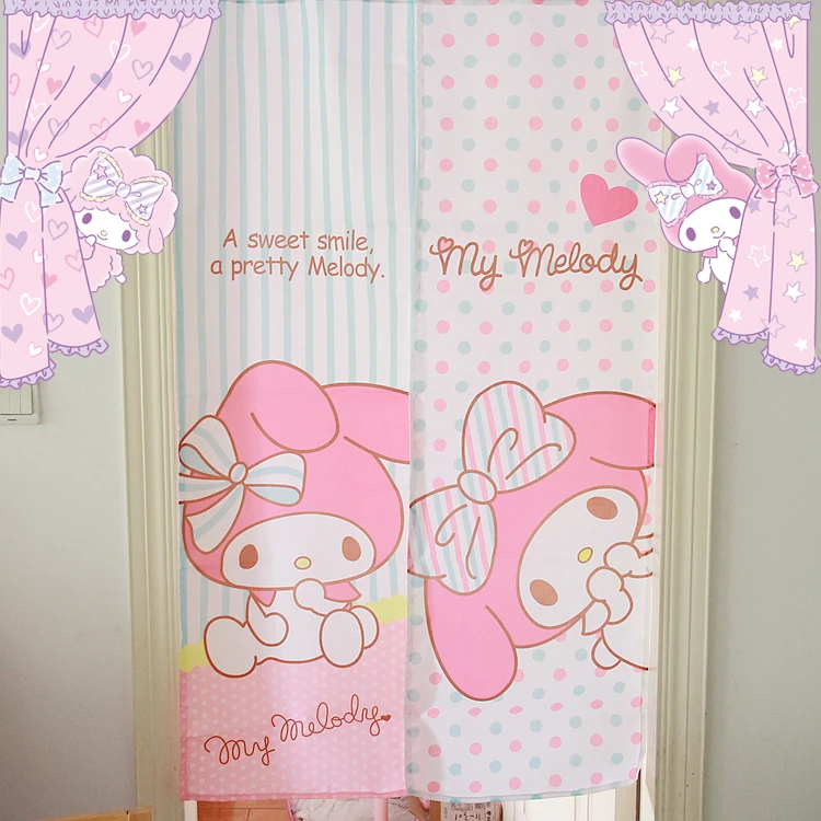 82*135cm Sanrios My Melody TwinStars Cartoon linen long Door Curtain Blackout Hanging Curtain Children's Room Girl Decoration
82*135cm Sanrios My Melody TwinStars Cartoon linen long Door Curtain Blackout Hanging Curtain Children's Room Girl Decoration