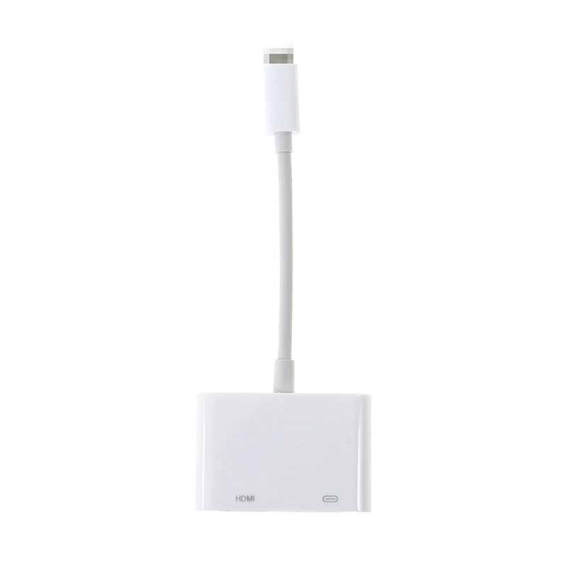 Lightning To HDMI Adapter TV 1080P HD Digital AV adapter Converter for iPhone Same Screen for Lightning HDMI Cable
Lightning To HDMI Adapter TV 1080P HD Digital AV adapter Converter for iPhone Same Screen for Lightning HDMI Cable