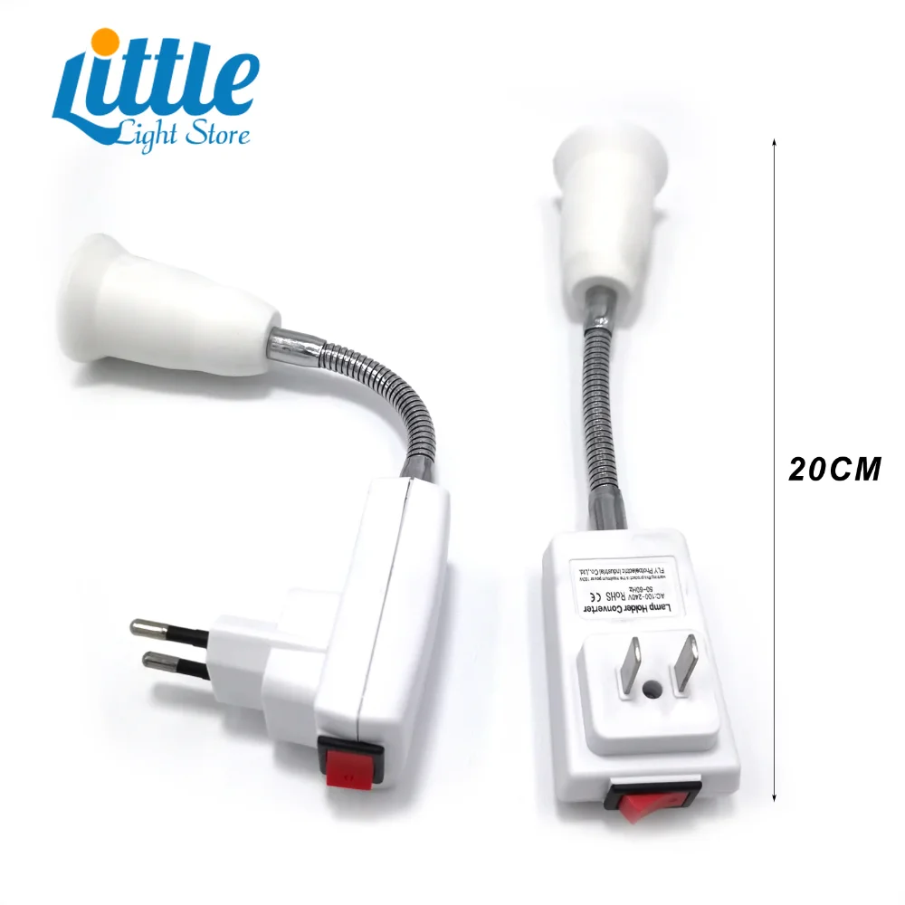 E27 Flexibele Extension Converter Led Light Lamp Verleng Adapter Socket Muur Socket Lampvoet Houder Schroef Socket EU/US Onsplug
E27 Flexibele Extension Converter Led Light Lamp Verleng Adapter Socket Muur Socket Lampvoet Houder Schroef Socket EU/US Onsplug