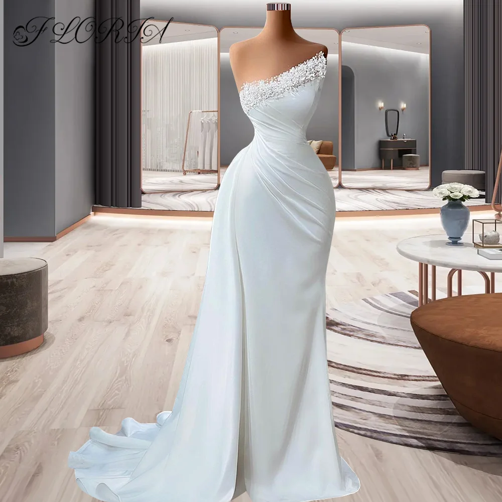 Женское вечернее платье с юбкой-годе, элегантное атласное платье с одним открытым плечом и боковым шлейфом, платье подружки невесты с бусин...
Женское вечернее платье с юбкой-годе, элегантное атласное платье с одним открытым плечом и боковым шлейфом, платье подружки невесты с бусин...