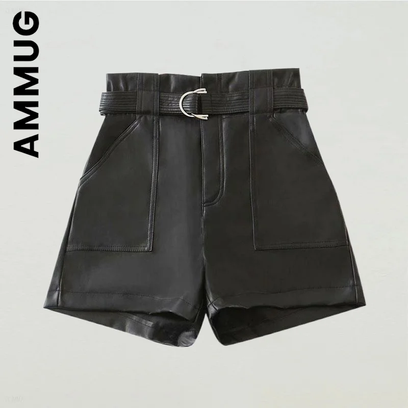 Женские брюки Ammug, короткие брюки из искусственной кожи, модные бедра, штаны Harajuku, качественные винтажные мешковатые брюки, короткие брюки
Женские брюки Ammug, короткие брюки из искусственной кожи, модные бедра, штаны Harajuku, качественные винтажные мешковатые брюки, короткие брюки