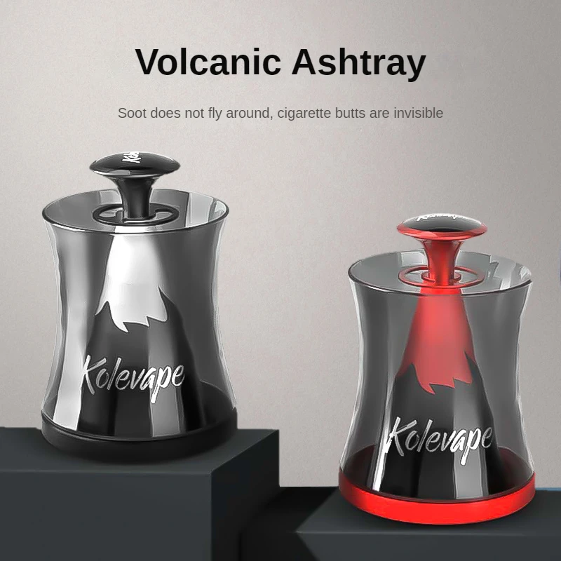 Volcanic Decorative Ashtray with Lid Smokeless Ashtrays Anti-fly Ash Creative Office Desktop Decoration Gift for Boyfriend
Volcanic Decorative Ashtray with Lid Smokeless Ashtrays Anti-fly Ash Creative Office Desktop Decoration Gift for Boyfriend