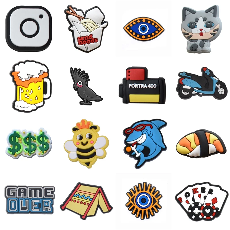 Men Wholesale Bulk Para Pins Kids Shoes Accessories Shoe Charms Packs Set Jeans Gifts Girl Boy Decorations for Crocs Women Charm
Men Wholesale Bulk Para Pins Kids Shoes Accessories Shoe Charms Packs Set Jeans Gifts Girl Boy Decorations for Crocs Women Charm
