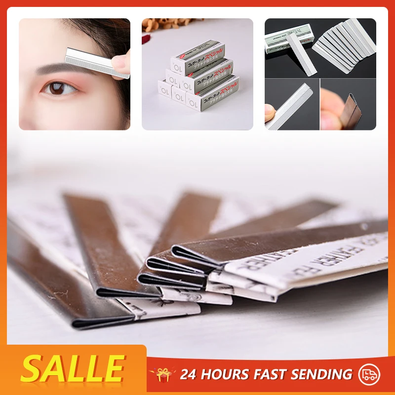 100 Pcs Stainless Steel Eyebrow Trimmer Multifunctional Household Makeup Razor Tattoo Eyebrow Pen Eyebrow Tool Free Shipping
100 Pcs Stainless Steel Eyebrow Trimmer Multifunctional Household Makeup Razor Tattoo Eyebrow Pen Eyebrow Tool Free Shipping