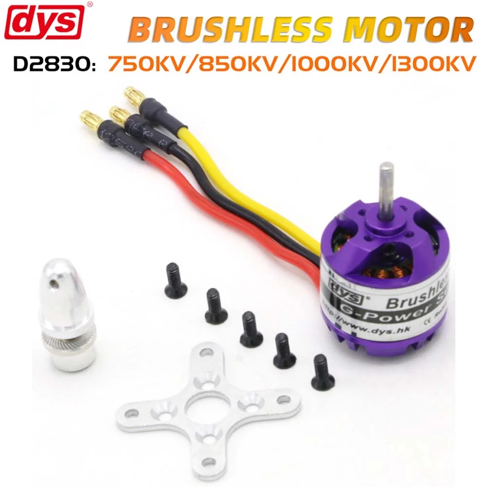 DYS D2830 2830 Brushless Motor 750KV 850KV 1000KV 1300KV Brushless Override Motor For RC Multi Wing Aircraft And Helicopters
DYS D2830 2830 Brushless Motor 750KV 850KV 1000KV 1300KV Brushless Override Motor For RC Multi Wing Aircraft And Helicopters