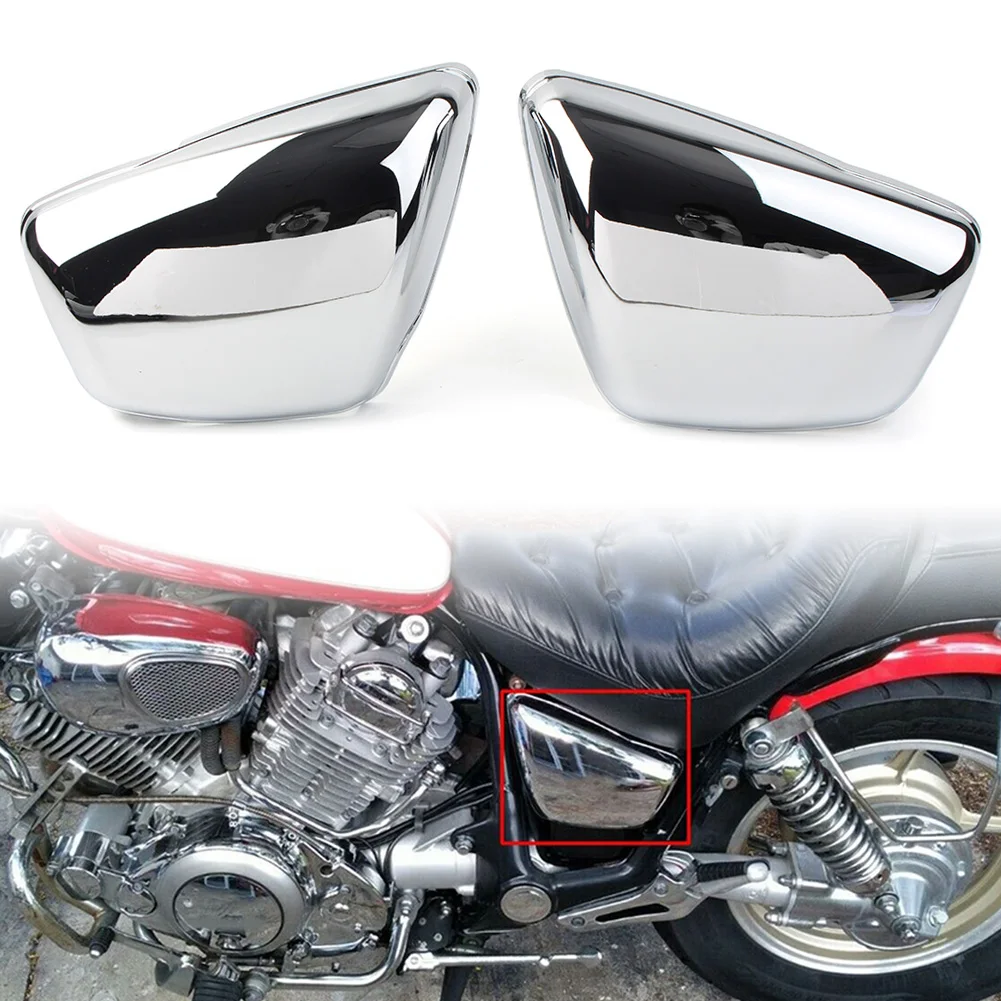 Боковая панель аккумулятора для мотоцикла Yamaha XV 700 750 1000 1100 Virago 1984-вверх, левый и правый части мотоцикла, 1 пара 
Боковая панель аккумулятора для мотоцикла Yamaha XV 700 750 1000 1100 Virago 1984-вверх, левый и правый части мотоцикла, 1 пара