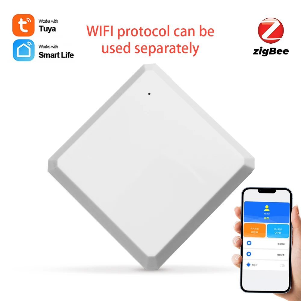 Детектор присутствия человека Tuya Zigbee с Wi-Fi, интеллектуальный датчик движения человеческим телом с инфракрасным датчиком MmWave, антирадар со статическими датчиками движения, 24G
Детектор присутствия человека Tuya Zigbee с Wi-Fi, интеллектуальный датчик движения человеческим телом с инфракрасным датчиком MmWave, антирадар со статическими датчиками движения, 24G