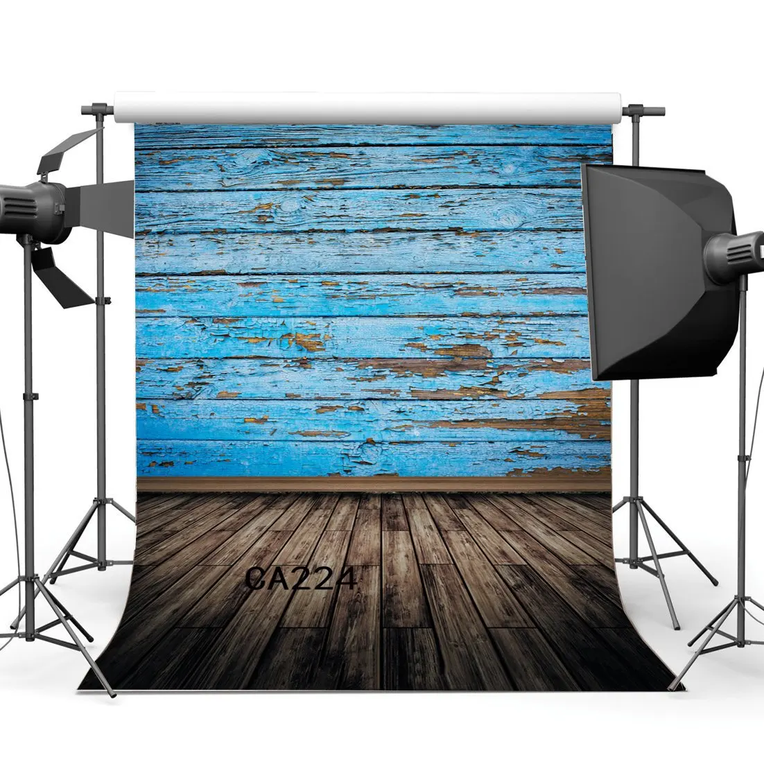 Photography Backdrops Peeled Blue Painted Wood Wallpaper & Viintage Stripe Wooden Floor Toddlers Portraits Background
Photography Backdrops Peeled Blue Painted Wood Wallpaper & Viintage Stripe Wooden Floor Toddlers Portraits Background