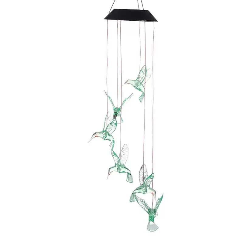 Wind Chimes Light LED Colorful Solar Lamp String Outdoor Waterproof Hanging Light for Garden Yard Home Decorations
Wind Chimes Light LED Colorful Solar Lamp String Outdoor Waterproof Hanging Light for Garden Yard Home Decorations