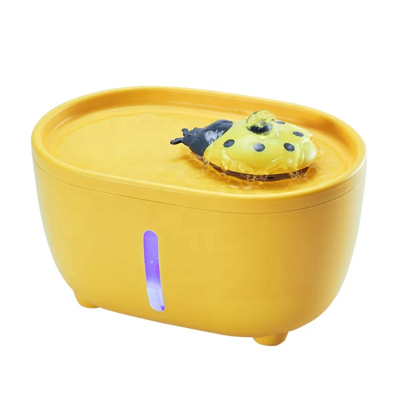 New Design Cute Pet Fountain With Filter Puppy Dog Usb Automatic Water Dispensers Cat Water Fountain
New Design Cute Pet Fountain With Filter Puppy Dog Usb Automatic Water Dispensers Cat Water Fountain