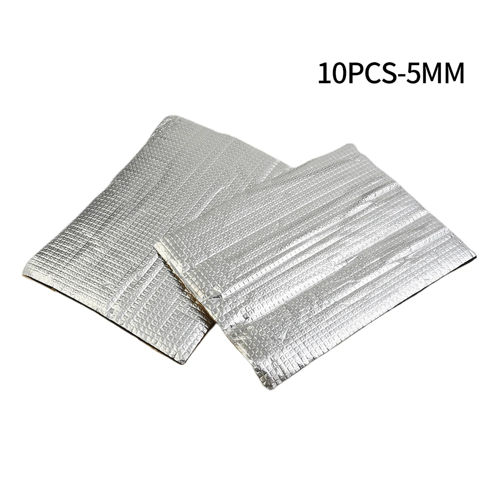 10PCS 250*180mm Sound Deadening Damping Mat Car Silent Compact Van Proofing 5mm Auto Silver Car Hood Insulation Silent
10PCS 250*180mm Sound Deadening Damping Mat Car Silent Compact Van Proofing 5mm Auto Silver Car Hood Insulation Silent