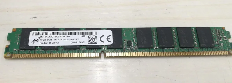 RAM applies to CRUCIAL MT18KDF2G72AZ-1G6A1ZE 16GB 2RX8 PC3L-12800EHalf U slim memory
RAM applies to CRUCIAL MT18KDF2G72AZ-1G6A1ZE 16GB 2RX8 PC3L-12800EHalf U slim memory