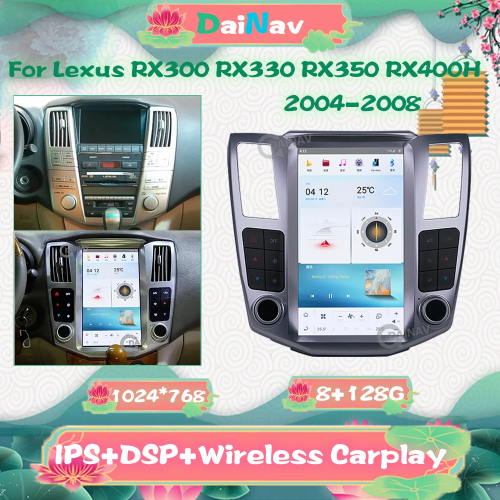 Android11 Car Radio For Lexus RX RX300 RX330 RX350 RX400H 2004 2005 2006 2007 2008 Multimedia Player GPS Auto Stereo Receiver
Android11 Car Radio For Lexus RX RX300 RX330 RX350 RX400H 2004 2005 2006 2007 2008 Multimedia Player GPS Auto Stereo Receiver