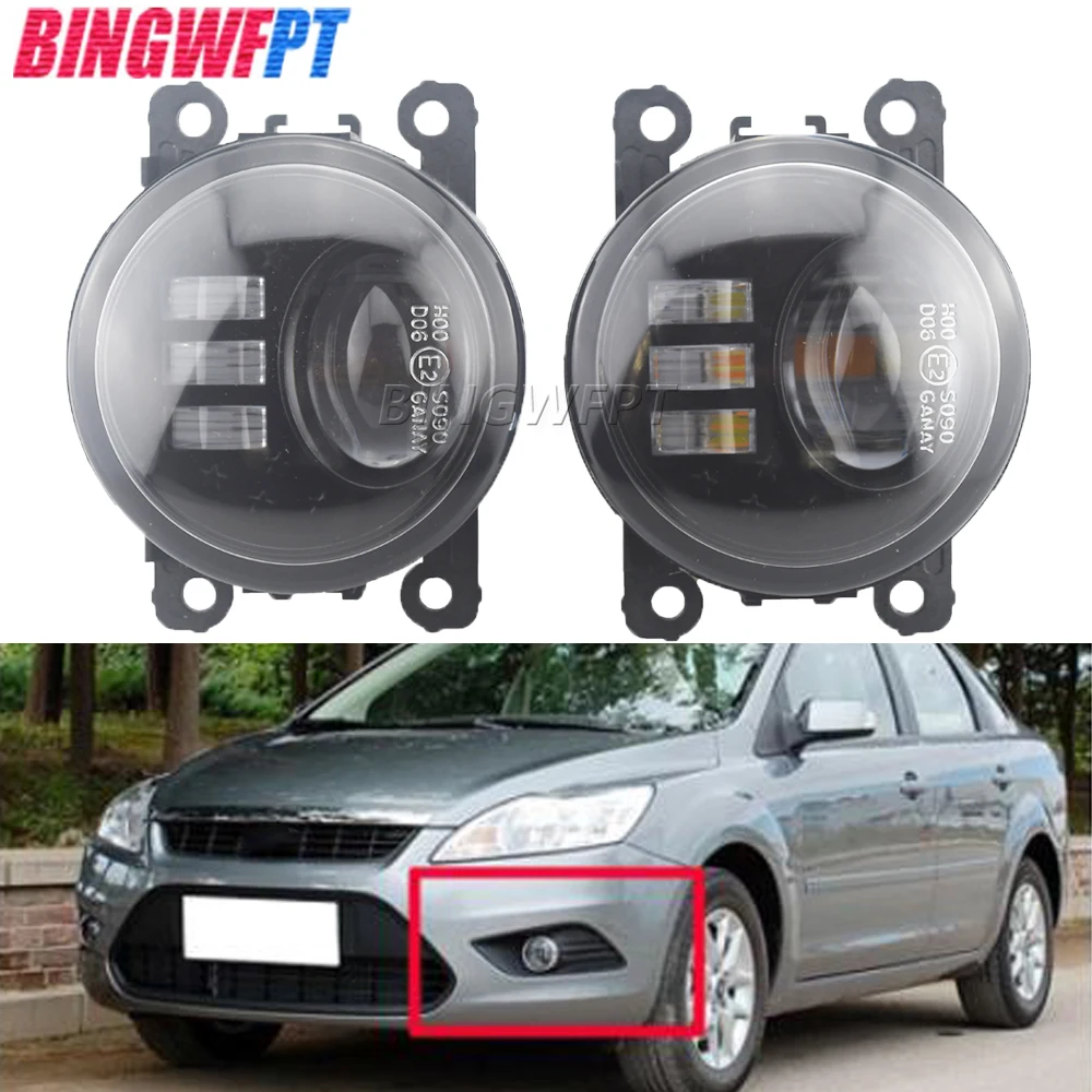 BINGWFPT 2 шт. для Ford Focus 2 светодиодные противотуманные фары Противотуманные фары для Ford Focus MK2 2009 2010 2011 фары Противотуманные фары s 
BINGWFPT 2 шт. для Ford Focus 2 светодиодные противотуманные фары Противотуманные фары для Ford Focus MK2 2009 2010 2011 фары Противотуманные фары s