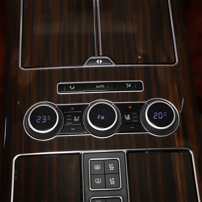 For Land Rover Range Rover Vogue L405 2013-17 Aluminum Alloy Black Car Rear Air Conditioning Button Trim Sticker Car Accessories
For Land Rover Range Rover Vogue L405 2013-17 Aluminum Alloy Black Car Rear Air Conditioning Button Trim Sticker Car Accessories