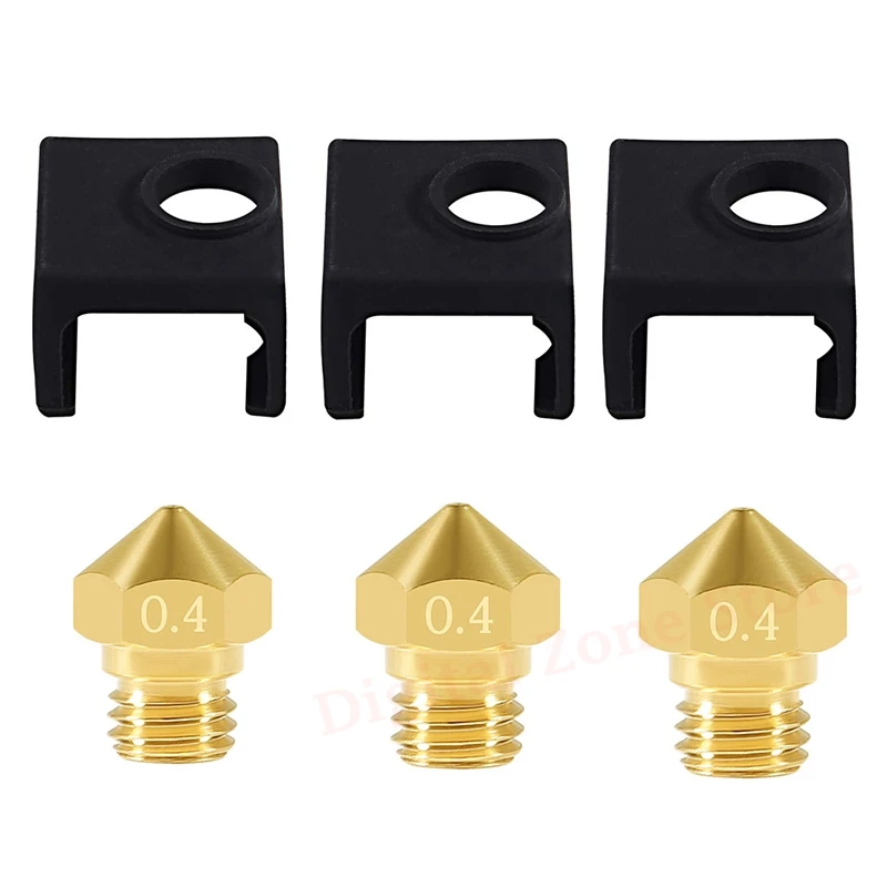3pcs MK10 нагреватель блок силикагеля крышка тепловая розетка, с 3pcs латунная форсунка 0,4 мм М7, для 1,75 мм длинношёлковый 3D принтер запчасти
3pcs MK10 нагреватель блок силикагеля крышка тепловая розетка, с 3pcs латунная форсунка 0,4 мм М7, для 1,75 мм длинношёлковый 3D принтер запчасти