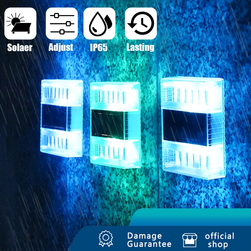Outdoor Solar Lights 6 LED Waterproof Solar Wall Lamparden Decoration Up Down Luminous Wall Lamps Stairs Fence Sunlight Lamp
Outdoor Solar Lights 6 LED Waterproof Solar Wall Lamparden Decoration Up Down Luminous Wall Lamps Stairs Fence Sunlight Lamp