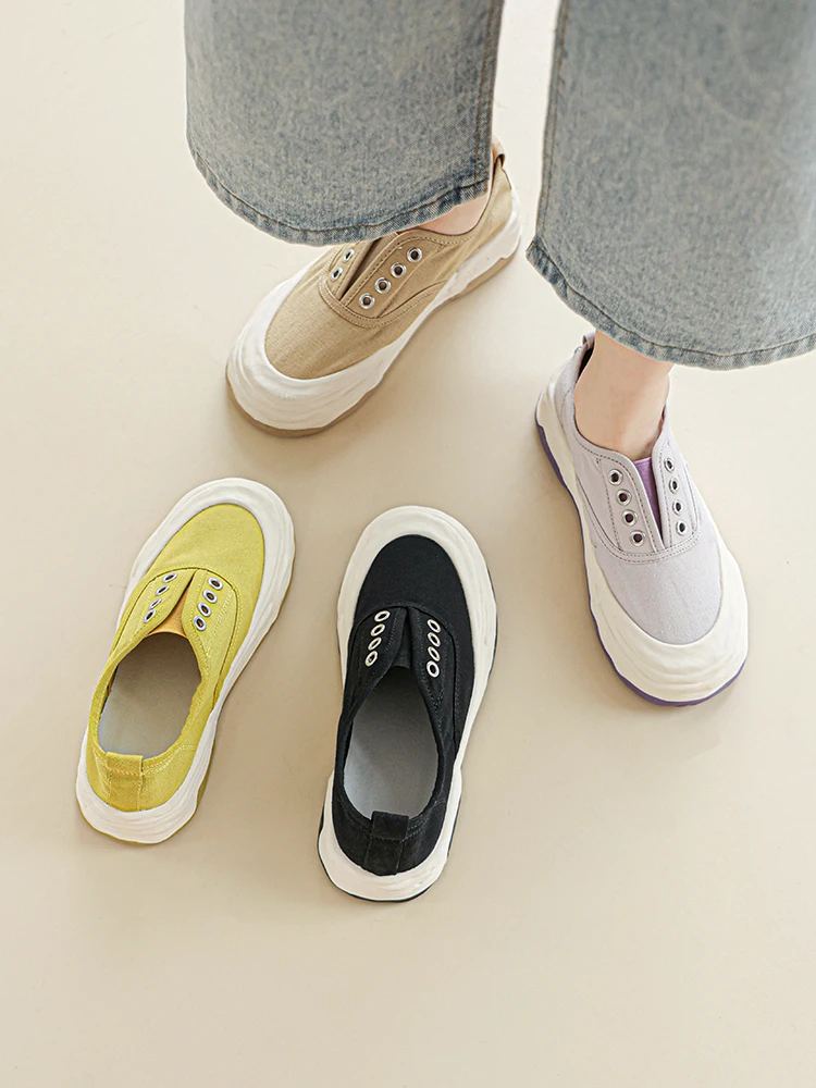 Slip On Shoes For Women All-Match Round Toe Shallow Mouth Clogs Platform Casual Female Sneakers Modis Slip-on Small Creepers New
Slip On Shoes For Women All-Match Round Toe Shallow Mouth Clogs Platform Casual Female Sneakers Modis Slip-on Small Creepers New